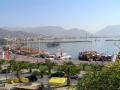 Stadt- und Hafenansicht von Alanya