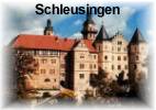 Die Stadt Schleusingen mit der Bertholdburg